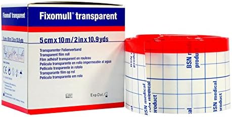 Fixomull Transparent Fixation Dressing Tape 2" x 10.9 Yds