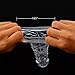 Condom Extender, James Love Crystal Soft Penis Extender Enlarger Sleeve Condom Sexual Delay Ejaculation Toy for Men (Lengthen 70MM) (Clear)