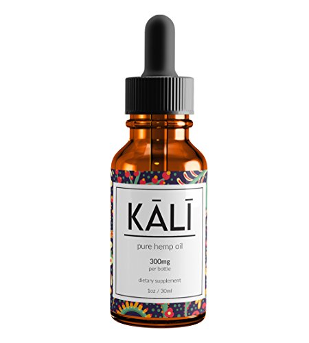 Kali Hemp Organic Hemp Oil Extract - Pure Hemp Seed Oil for Pain Relief & Anxiety (300mg)