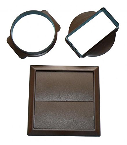 Wall Outlet GRA.Flap BRN 90021238