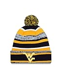 NCAA West Virginia Mountaineers New Era College NE14 Sport Knit Beanie, One Size, Yellow