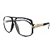 MLC Eyewear ® Classic Retro Fashion Hiphop Legend Style Glasses Clear Lens UV400