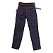 2X 1/6 Scale Male Classic Denim Jeans Pants for 12'' Hot Toys Action Figure Body Clothing Accessories