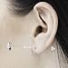 Pierced Ear Protector | Post Stud Earring Sleeves | 8 Sleeves