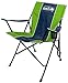 NFL Portable Folding Tailgate Chair with Cup Holder and Carrying Case