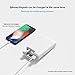 ATETION Power Bank 2 in 1 10000mAh Portable Charger USB Type C External Battery with Charging Case Compatible for AirPods iPhone Samsung Galaxy HTC Phone Tablet, White