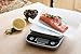 Digital Food Scale for 11lb/5kg - Electronic Black Kitchen Scale For Cooking & Baking with LCD Display, By Baflan