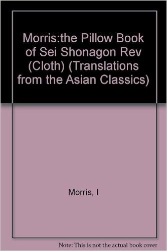 Buy Morris The Pillow Book Of Sei Shonagon Rev Cloth