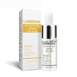 LANBENA 24K Gold Hyaluronic Acid Six Peptides Serum Anti-aging Serum Anti-wrinkle Firming Fine Lines Moisturizing Essence,15ML