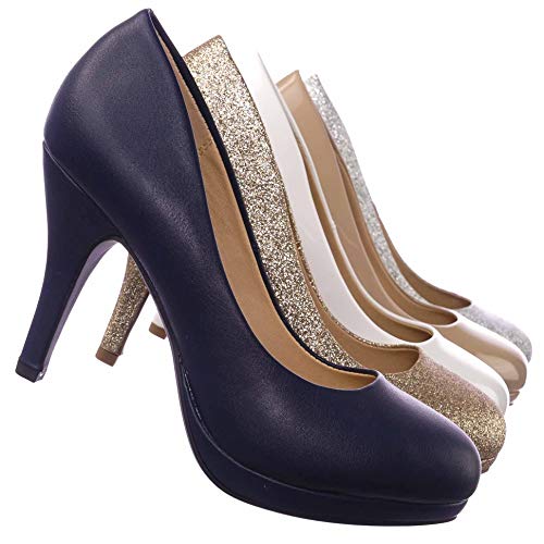 Comfortable-Foam-Padded-Round-Toe-Classic-High-Heel-Pump