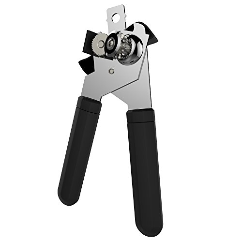 Can Opener, Tonicstar Stainless Steel Manual Can Opener Anti-slip Grip