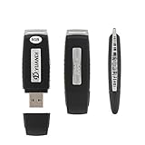 YUANDI Spy Voice Recorder-8GB USB Digital Audio Voice Recorder-Sound Recorder-Portable Recording Device-Dictaphone-Windows Mac Compatible