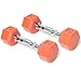 CAP Barbell Color Coated Hex Dumbbell (Set of 2)