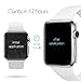 Spigen NeoFlex Apple Watch Screen Protector 38 mm [ Flexible Film ] for Apple Watch 38 mm Series 3 / Series 2 / Series 1 (3 Pack)