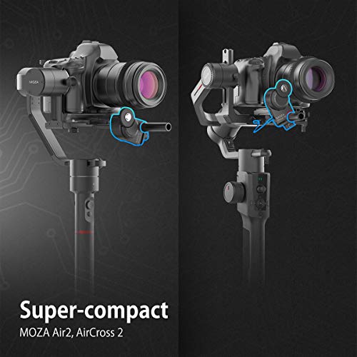 MOZA iFocus-M Follow Focus Motor, Wireless Controller for MOZA Air 2, AirCross 2 3-Axis Handheld Gimbal Stabilizer, Wireless Lens Control System for DSLRs Mirrorless Cameras