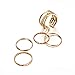 FINETOO 5Pcs Midi Ring Set Gold Finger Stackable Rings Set for Women/Girl¡­
