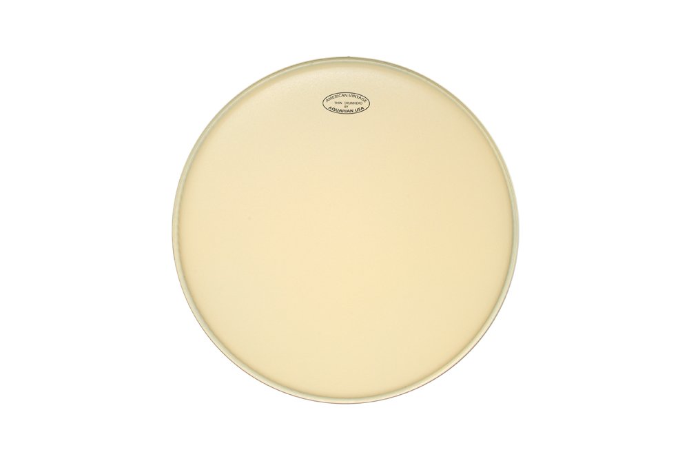 Aquarian VTC-T14 American Vintage Series - 14 inch Thin Tom - Cream - W/Felt Strip