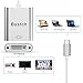 USB C to DVI Adapter,Bastch USB 3.1 Type C (USB-C) to DVI Adapter with Aluminium Case for 2017 MacBook Pro/Samsung Galaxy S8