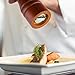 Wood Pepper Mill Grinder with Germany Carbon Steel for Fine Grinding,Smooth Touch Pepper Grinder Wooden Finish - 8 inch,Dustproof Protector Base Included by Kmatee