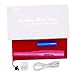 2 IN 1 Wireless Mini Hair Straightener Portable Ceramic Flat Iron USB Rechargeable Curler, Fix Styling Quick, Good for Travel(Rose red)