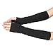 Vovotrade Winter Wrist Arm Hand Warmer Knitted Long Fingerless Gloves