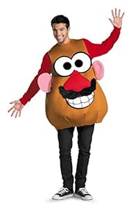 Disguise Mr./Mrs. Potato Head Deluxe Adult,Multi,XL (42-46) Costume