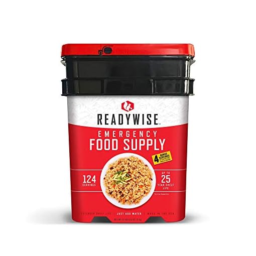 Wise Company ReadyWise, Emergency Food Supply, 124 Servings Things to Survive
