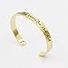 YOYONY Gifts for Women Classic Hand-Stamped Inspirational Message She Believed she Could so she did Bracelets