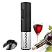 GOSCIEN Electric Wine Opener, Automatic Electric Wine Bottle Corkscrew Opener, Rechargeable Stainless Steel Cordless Electric Wine Bottle Opener Gift Set with Foil Cutter, USB Charging Cable