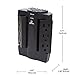 6-Outlet Swivel Surge Protector Wall Tap, Grounded Outlets, 2100 Joules, Black Finish,7792001