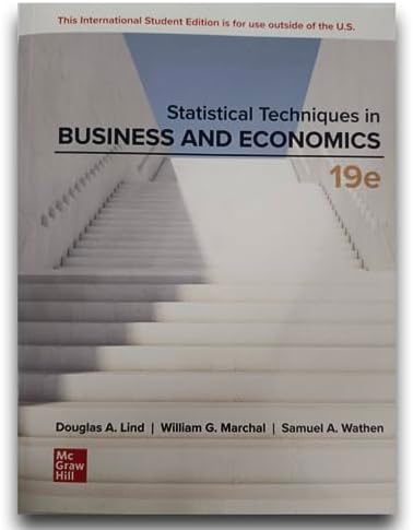 Amazon.com: Statistical Techniques in Business and Economics