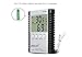 Weather Thermometers,Asscom Indoor Humidity Thermometer Wall Mount Monitor Sensor Thermostat Home Office, digital indoor thermometer with memory (HC520)