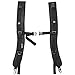 Meister Backpack Straps for 50lb Elite Fitness Sandbag - Weight Rucksack Attachment - Black