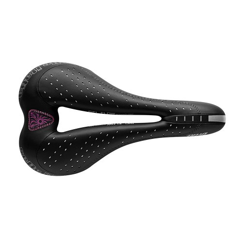 Selle Italia Diva Gel Flow Women's Bicycle Saddle (Vanox Rails, Black)