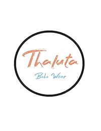 Thaluta Maxi Falda dama Bohemia Hippie Bolsillos Gitana Cintura Elástica Algodón