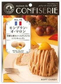 メゾン ド コンフィズリーシリーズ モンブラン オ マロン ソフトキャンデー 6袋 食品 飲料 お酒 通販 Amazon