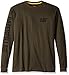 Caterpillar Men's Trademark Banner Long Sleeve T-Shirt (Regular and Big & Tall Sizes)