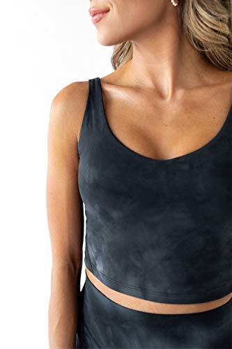 Kamo-Fitness-Tank-Top-Crop-Sports-Bra-for-Women-Soft-Padded-Built-in-Bra-Longline-Yoga-Running-Workout
