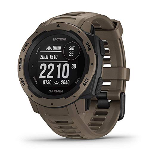 Garmin Instinct Tactical Edition GPS Watch and Wearable4U 2200 mAh