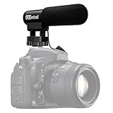 Camera Microphone,Emiral Interview Microphone,Shotgun Video Microphone for DSLR Camera/DV Camcorder