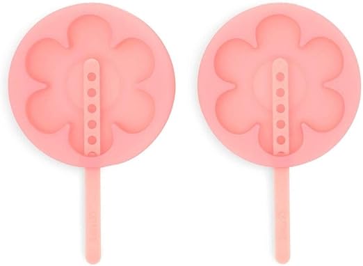 ban.do Chill Out Silicone Popsicle Mold, Set of 2, daisy (color