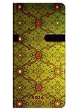 French Ornate Vert - 2014 Paperblanks Weekly Planner (Slim 3.5 x 7 Horizontal)