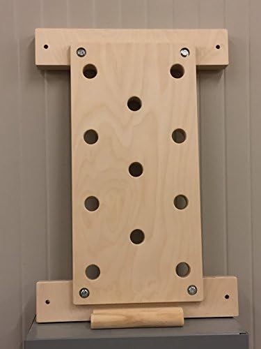 Plyobox Warehouse 12"x24" Climbing Pegboard with 18" mounting Brackets