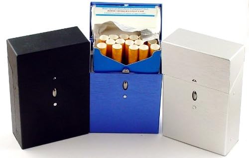 Light Weight :: Heavy Duty Aluminum Cigarette Case (Kings Size) (Assorted Colors) #CH43