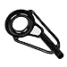 Sougayilang Box Small Freshwater Saltwater Fishing Rod Parts Ring Stainless Repair Guides DIY Set Kits (80pcs Black TOP Tips)