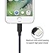 Zcen Lightning Cable 4Pack 3FT 6FT 6FT 10FT Nylon Braided Certified iPhone Cable USB Cord Charging Charger for iPhone X,8, 7, 7 Plus, 6, 6s, 6+, 5, 5c, 5s, SE, iPad, iPod, iPod Touch Black Blue