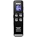 REIDEA 8GB Digital Voice Recorder with One-Step Noise Reduction & T-Mark Function, Digital Audio Sound Recorder Dictaphone with MP3 Player, Black