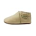 Sayoyo Lowest Best Baby Soft Sole Prewalkers Skid-resistant Baby Toddler Shoes Cowhide Shoes (18-24 Months, Beige)