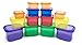 Portion Control Containers 2 Set (14 Pieces) - For Weight Loss and Diet Programs with Lids perfect for measuring food for your 21 Day Diet Plan and Healthy Fitness Meal Prep Lifestyle