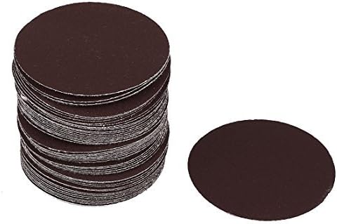 eDealMax 3 pollici Dia 180 graniglia abrasiva Carta abrasiva Disco Carta vetrata 50pcs